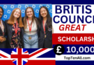 British Council GREAT Scholarship